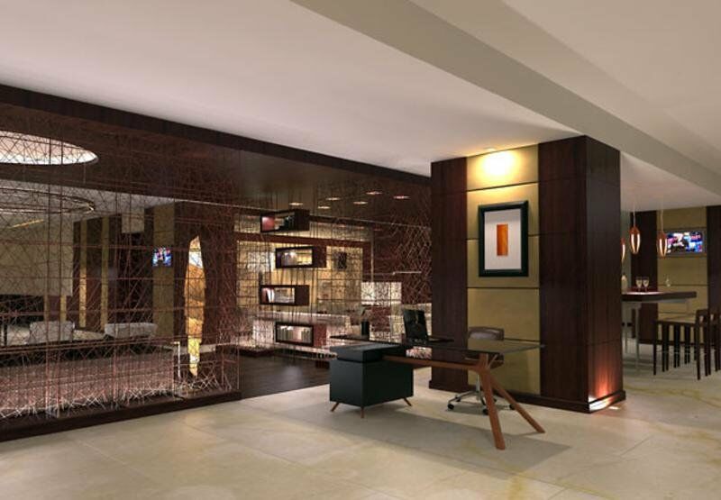 Jaipur Marriott Hotel Exterior foto The lobby of the hotel
